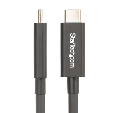 StarTech.com 6.6ft (2m) Active Thunderbolt 4 Cable, 40Gbps, 100W Power Delivery, 4K/8K Video, Intel-Certified Thunderbolt Cable - Compatible w/ USB4/Thunderbolt 4/ USB 3.2/ USB Type-C/DisplayPort/Thunderbolt 3 view 2
