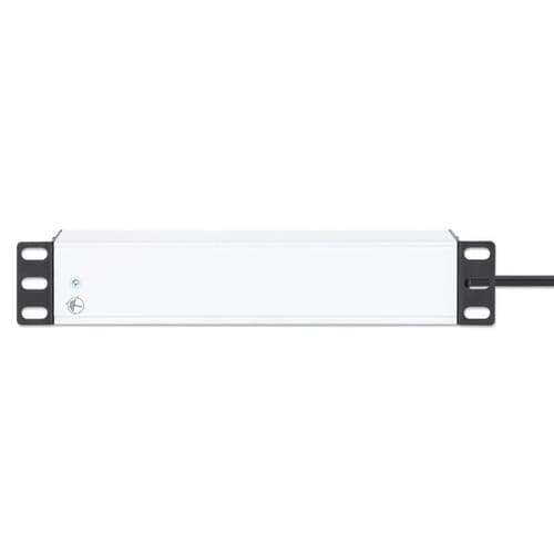 Intellinet 10" 1U PDU 4-way UK, With Indicator, Rackmount, Power Distribution Unit, UK 3-pin outlets, 3m power cord, output