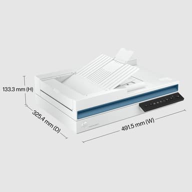 HP Scanjet Pro 3600 f1 Flatbed & ADF scanner 1200 x 1200 DPI A4 White view 16