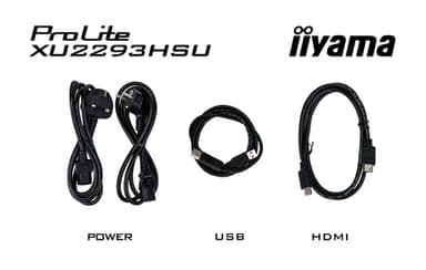 iiyama ProLite XU2293HSU-B7 computer monitor 54.6 cm (21.5") 1920 x 1080 pixels Full HD LED Black view 12
