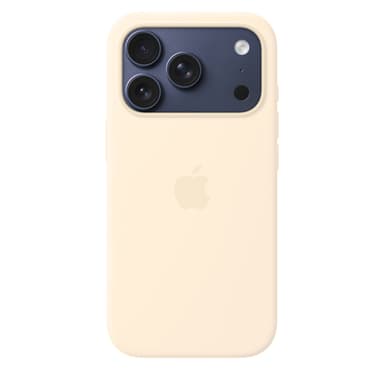 Apple iPhone 17 Pro Silicone Case with MagSafe – Vanilla view 3