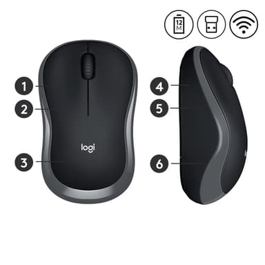 Logitech Wireless Mouse M185 — 910-002238 view 4