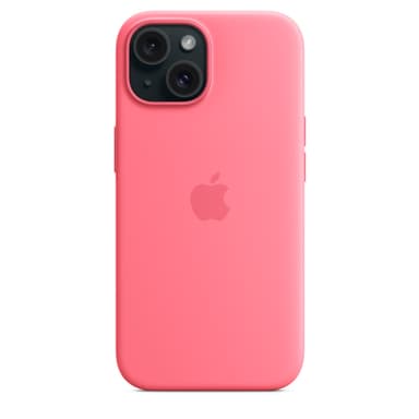 Apple iPhone 15 Silicone Case with MagSafe - Pink view 5