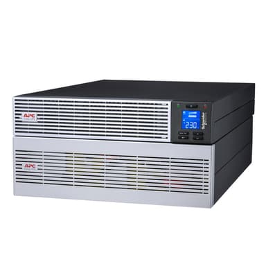 APC Easy UPS On-Line, 6kVA/6kW, Lithium-ion, Rack/Tower 5U, 230V, 1 Hard wire (1P+N+E) outlet, Intelligent Card Slot, Extended runtime, W/ rail kit view 1