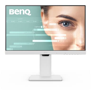 BenQ GW2486TC computer monitor 60.5 cm (23.8") 1920 x 1080 pixels Full HD White view 1