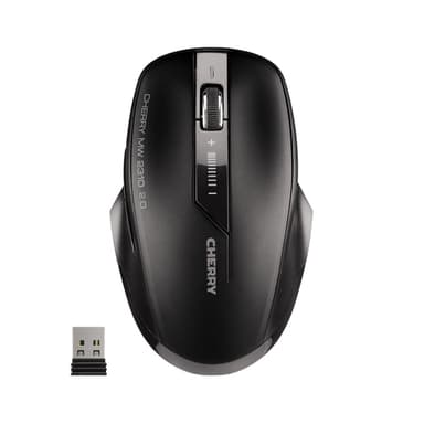 CHERRY MW 2310 2.0 Wireless Mouse, Black, USB view 1