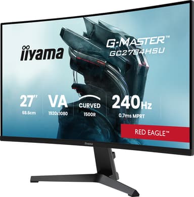 iiyama G-MASTER GC2784HSU-B1 computer monitor 68.6 cm (27") 1920 x 1080 pixels Full HD LCD Black view 3