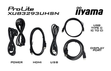 iiyama ProLite XUB3293UHSN-B5 computer monitor 80 cm (31.5") 3840 x 2160 pixels 4K Ultra HD LCD Black view 8