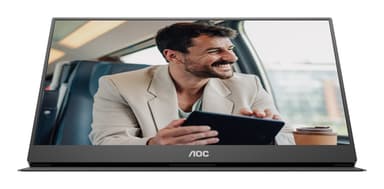 AOC 16T20E2 portable TV/monitor Portable monitor Black 39.6 cm (15.6") LED 1920 x 1080 pixels view 8