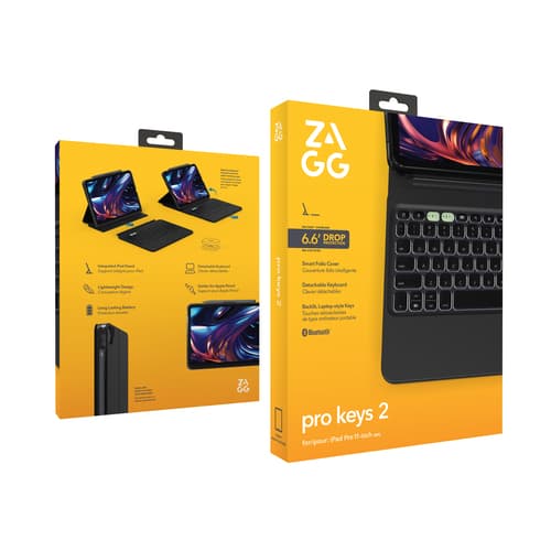 ZAGG Pro Keys 2 Apple iPad Pro 11" (M5/M4) Black UK