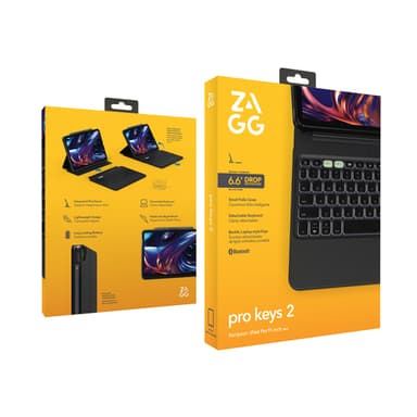 ZAGG Pro Keys 2 Apple iPad Pro 11" (M5/M4) Black UK view 10