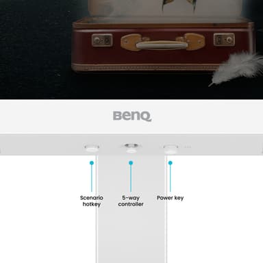 BenQ EW2790U computer monitor 68.6 cm (27") 3840 x 2160 pixels 4K Ultra HD LED White view 7