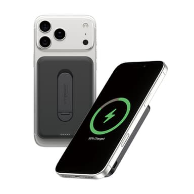 PanzerGlass empower™ by ® empower™ Bank w. Spin Stand | 5000mAh | Space Black view 4