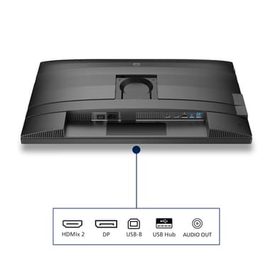 Philips 4000 series 27B2N4500/00 computer monitor 68.6 cm (27") 2560 x 1440 pixels Quad HD LCD Grey view 6