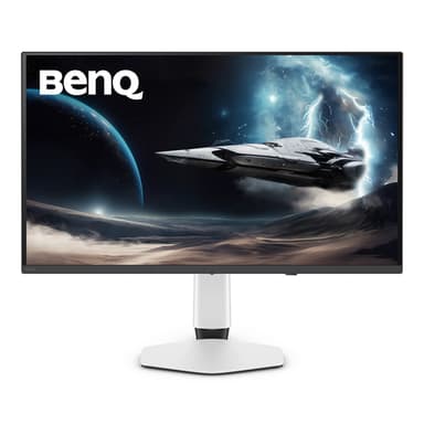 BenQ EX321UZ computer monitor 80 cm (31.5") 3840 x 2160 pixels 4K Ultra HD OLED White view 4