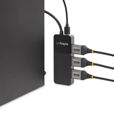 StarTech.com 3 Port Multi Monitor Adapter - DisplayPort 1.4 to 3x 4K DisplayPort Video Splitter - Dual or Triple 4K - Laptop/Desktop DisplayPort MST Hub for Multiple Monitors - For Windows PCs Only view 6