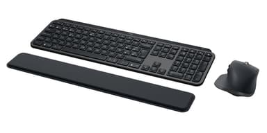 Logitech Master MX Keys Combo for Bussiness keyboard Mouse included Office RF Wireless + Bluetooth QWERTY Spanish Graphite view 1