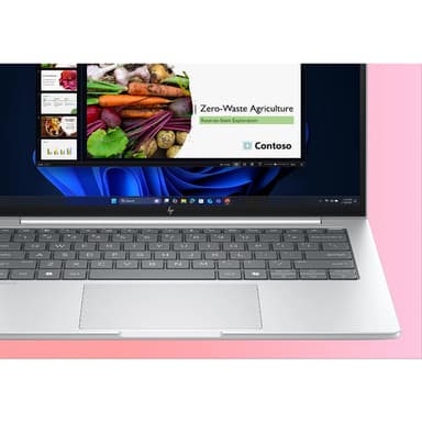 HP EliteBook 8 G1i AI Wolf Pro Security Edition Intel Core Ultra 7 255U Laptop 35.6 cm (14") WUXGA 24 GB DDR5-SDRAM 512 GB SSD Wi-Fi 6E (802.11ax) Windows 11 Pro AI PC Silver view 12