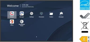 Viewsonic 43" 4K Commercial Display with ProAV Integration view 8