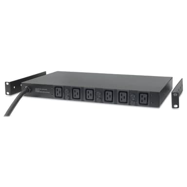 APC Rack PDU, Basic, 1U, 14.4kW, 208V, (6) C19 view 10
