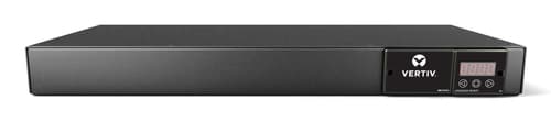 Vertiv MU01D1R0-12CF17-2C20A9H00-S power distribution unit (PDU) 24 AC outlet(s) 1U Black