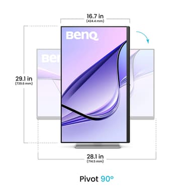 BenQ MA320UP computer monitor 80 cm (31.5") 3840 x 2160 pixels 4K Ultra HD White view 5