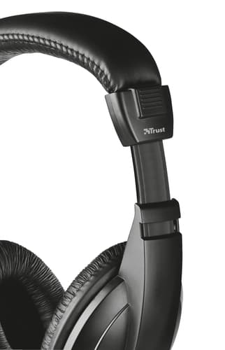 Trust 21661 headphones/headset Wired Head-band Calls/Music Black view 5