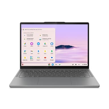 Lenovo Chrome 14M9610 Copilot+ PC MediaTek Kompanio Kompanio Ultra 910 Chromebook 35.6 cm (14") Touchscreen WUXGA 16 GB LPDDR5x-SDRAM 256 GB UFS Wi-Fi 7 (802.11be) ChromeOS Grey English view 4