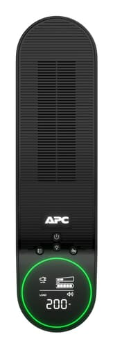 APC Back-UPS Pro for Gaming, 2200VA/1320W, Tower, 230V, 2x UK and 2x IEC C13 outlets, RGB Lights, Pure Sine Wave, Midnight (Black) view 3