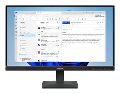Lenovo ThinkVision S24-4e Monitor view 1