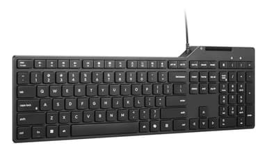 Lenovo 4Y41U13343 keyboard Office USB UK English Black view 2