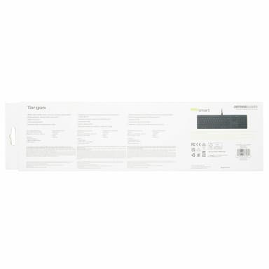 Targus EcoSmart AKB874UK keyboard Universal USB QWERTY UK English Black view 14