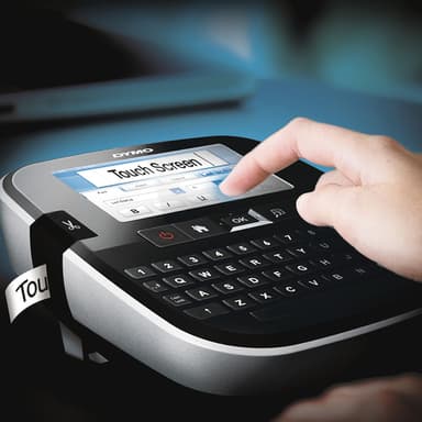 DYMO LabelManager Label Manager 500TS Touch Screen Handheld Label Maker | QWERTY Keyboard | Full Colour with PC/Mac Connection view 3
