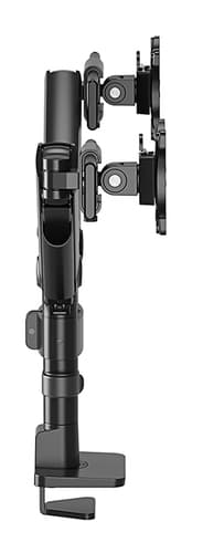 Neomounts DS65S-950BL2 Monitor arm 24-34" - gas spring - Topfix - multi-adjustable - 180°-stop view 4
