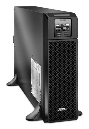 APC Smart-UPS On-Line, 5kVA, Tower, 230V, 6x C13+4x C19 IEC outlets, Network Card+SmartSlot, Extended runtime, W/O rail kit view 3