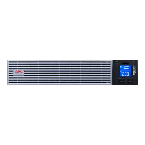 APC Easy UPS On-Line, 3kVA, Lithium-ion, Rack/Tower 2U, 230V, 6 IEC C13 + 1 IEC C19 outlets, Intelligent Card Slot, W/ rail kit