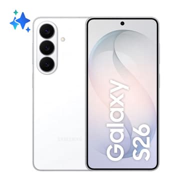 Samsung Galaxy S26 16 cm (6.3") Dual SIM Android 16.0 5G USB Type-C 12 GB 256 GB 4300 mAh White view 1