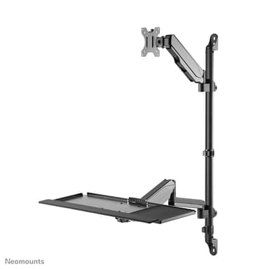 Neomounts WL90-325BL1 Sit-stand workstation wall 17-32" - gas spring view 12