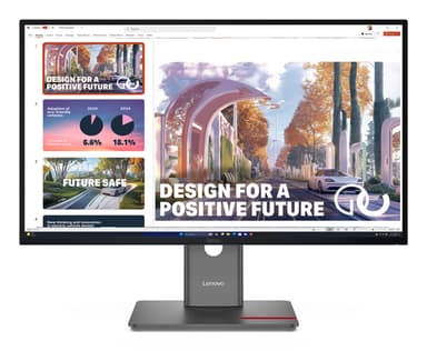 Lenovo ThinkVision P27QD-40 Monitor view 1