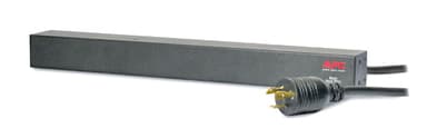 APC Rack PDU, Basic, 1U, 16A, 208V power distribution unit (PDU) Black view 1