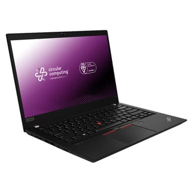 Circular Computing Lenovo ThinkPad T14 Intel® Core™ i5 i5-10210U Laptop 35.6 cm (14") Full HD 16 GB DDR4-SDRAM 256 GB SSD Wi-Fi 6 (802.11ax) Windows 11 Pro UK English Black view 3