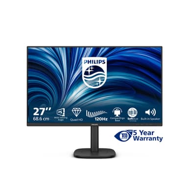 Philips 27B2N3500J/00 computer monitor 68.6 cm (27") 2560 x 1440 pixels 2K LCD Black view 3
