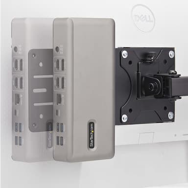 StarTech.com VESA Mounting Bracket for NUC/Thin Clients or Laptop Docking Stations, VESA 75x75/100x100 Compatible Extension Plate For Mini PC view 7