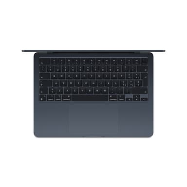 Apple MacBook Air 13-inch : M3 chip with 8-core CPU and 10-core GPU, 16GB, 512GB SSD - Midnight view 2