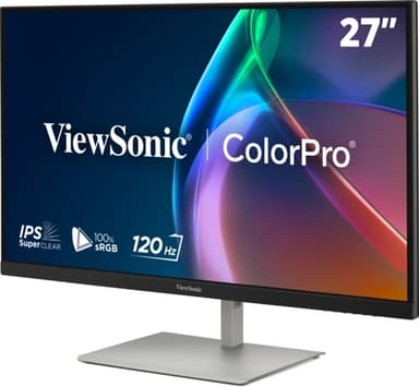 Viewsonic VP Series 27" 120Hz 2K QHD Pantone Validated 100% sRGB & Factory Calibrated Monitor with 90W USB-C view 7