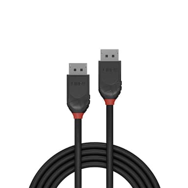 Lindy 2m DisplayPort 1.2 Cable, Black Line view 2