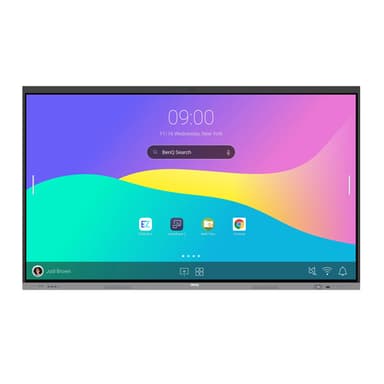 BenQ RE9804FV2 interactive whiteboard 2.49 m (98") 3840 x 2160 pixels Touchscreen Black view 1