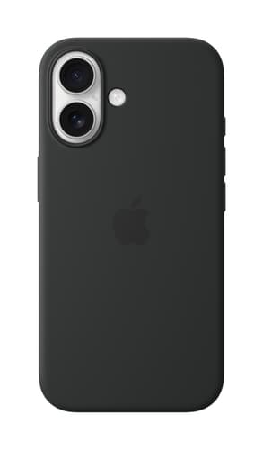Apple iPhone 16 Silicone Case with MagSafe - Black view 2