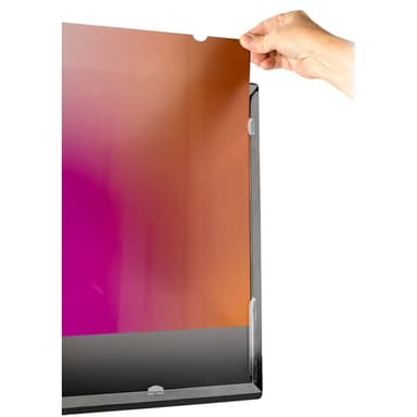 StarTech.com 24-inch 16:9 Gold Monitor Privacy Screen, Reversible Filter w/Enhanced Privacy, Glossy Computer Security Filter, Removable Screen Protector/Shield, +/- 30 Deg. view 4