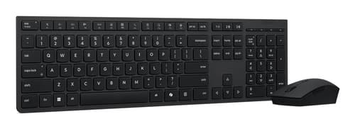 Lenovo 4X31R64328 keyboard Mouse included Office RF Wireless + Bluetooth German Black